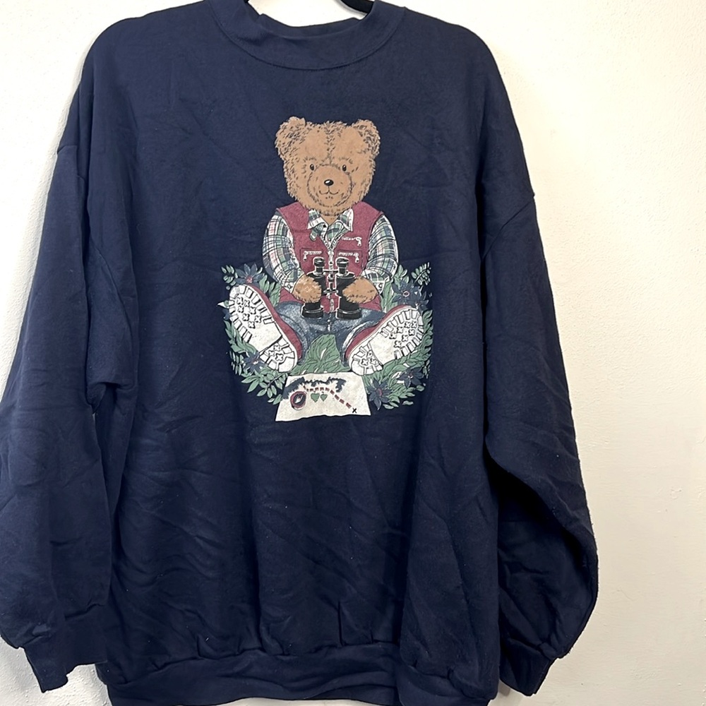 Vintage Teddy Beat Sweatshirt